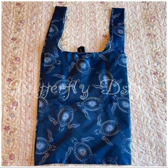 BOGOFREE Packable Eco Bag Machine Washable Turtles - Picture 3 of 9